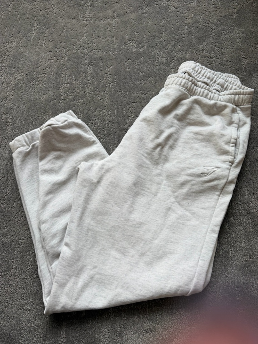 Gymshark Light Gray Athletic Sweatpants
